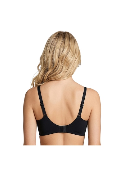 New Bra 6704-kadın Desteksiz B Cup Hayalet Sutyen Siyah