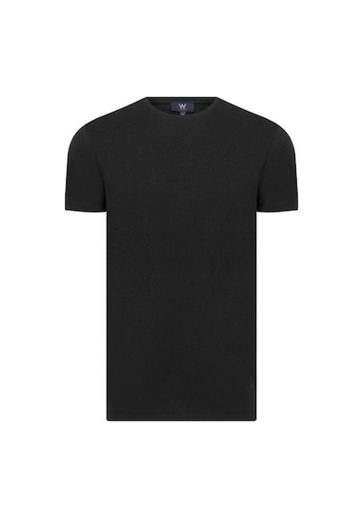 Ceylin Lacivert 0 Bisiklet Yaka Kısa Kol Tshirt