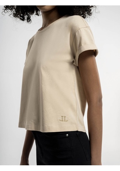 Loft Kadın T-shirt Bej Lf2035741 24yp69000241 P6935 Bej