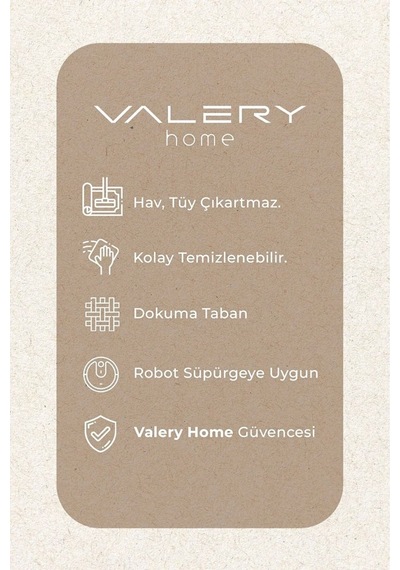 Norway Vl Bukleli Premium Yumuşak Peluş Post Iskandinav Oturma Odası Salon Halısı 64799a Krem-krem