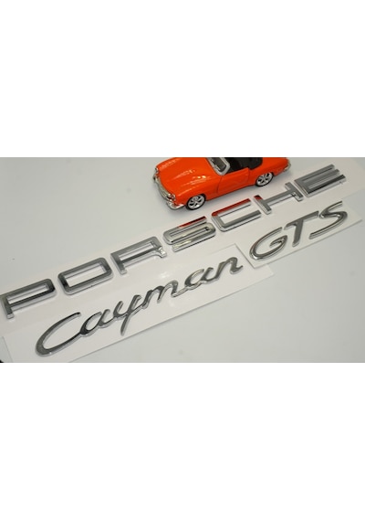 Porsche Cayman Gts Bagaj 3M 3D Abs Yazı Logo Amblem Seti (549166135)