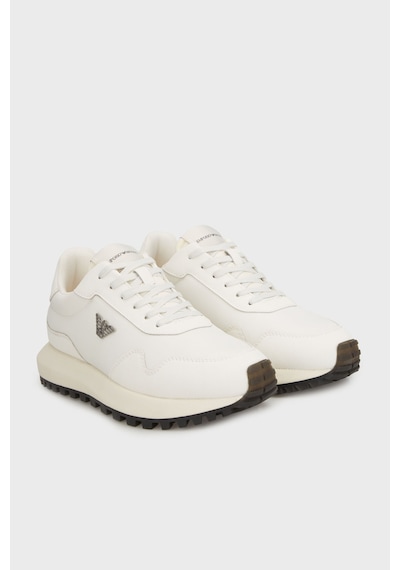 Emporio Armani Erkek Ayakkabı Em003738 Af19532 M0107 Beyaz Beyaz