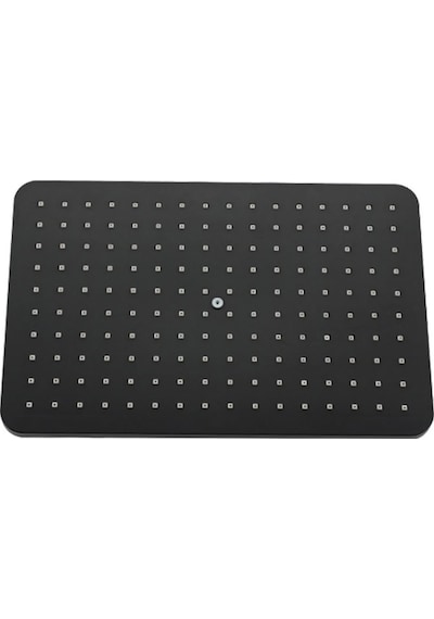 Fause Tepe Duş Başlığı 29,5x19 Cm Siyah Ktd122-b Siyah