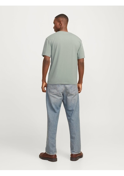 Jack & Jones Jack&jones Jjecorp Graphıc Tee Erkek T-shirt 12268415 Iceberg Green Yeşil
