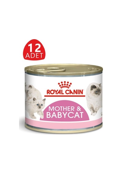 Royal Canin Babycat Instinctive Yavru Ve Anne Kediler Için Konserve 195 Gr X 12 Adet