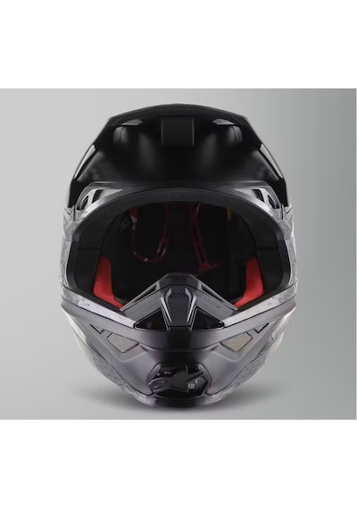 Supertech S-m8 Echo Helmet Ece Kask Mat Siyah - Siyah