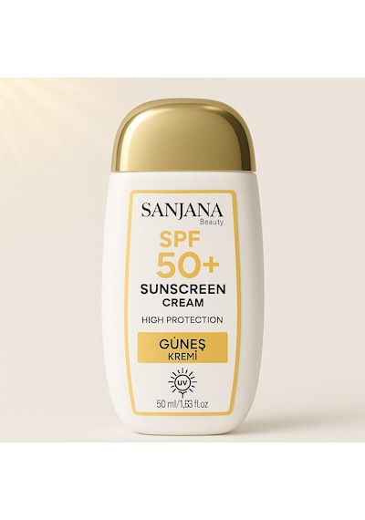 Sanjana Beauty Güneş Koruyucu Krem SPF50+ 50 ML