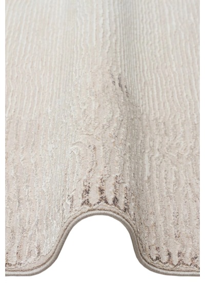 Eko Halı Mahal Mood 04 Beige Polyester Akrilik Klasik Desenli Premium Salon Halısı Bej