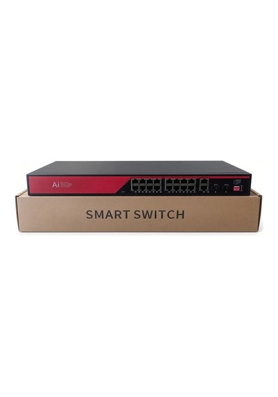 Ezcool Ez-16psx-sfp 16 Port 16fe+2ge+2sfp 240w Gigabit Poe Switch