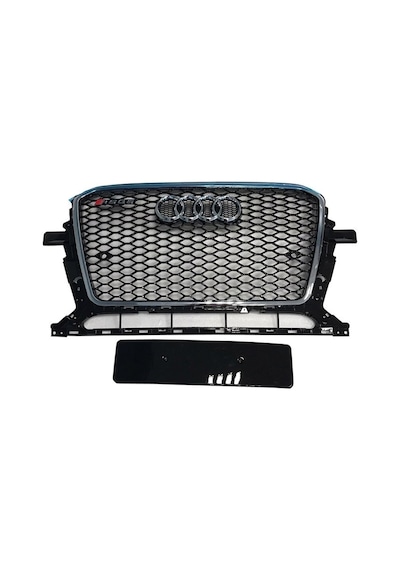Audi Q5 Rsq5 Ön Panjur Izgara 2012 / 2016 Krom Siyah