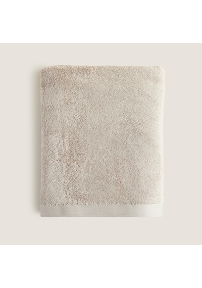 Chakra Solıd Bambu Yüz Havlusu 50x90 Cm Kum Taşı