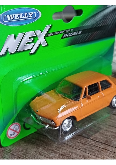 Bmw 2002 Ti Turuncu 1:64 Ölçek Mini Metal Araba Welly Nex