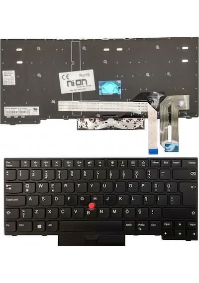 Lenovo Thinkpad T490 Type 20n2 20n3 Notebook Klavye Siyah Q Tr