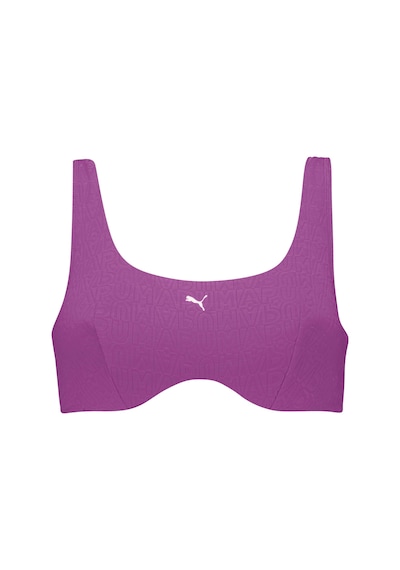 Puma Jacquard Kadın Mayo Üstü 947067 02 Mor