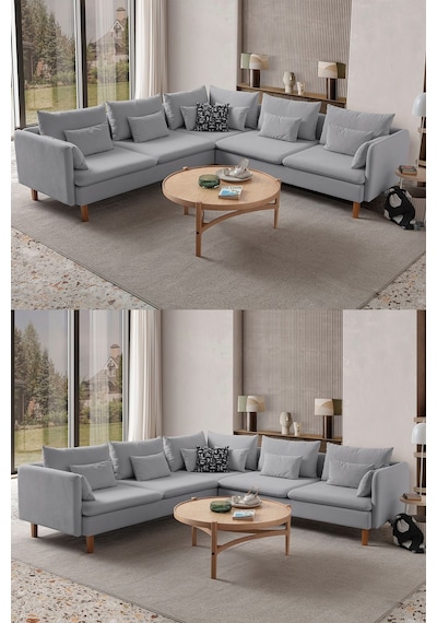 Flexy L Köşe Takımı Gri