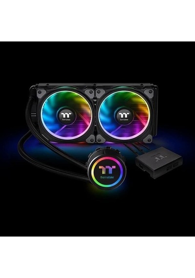 Thermaltake 240mm Floe Rııng Cl-w157-pl12sw-a Argb Sıvı Soğutmalı İşlemci Fanı