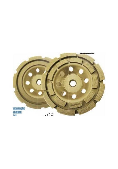 Çift Sıralı Elmas Çanak Disk 115mm Rrg115
