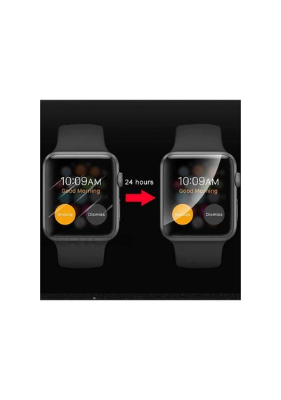 Apple Watch 42mm İle Uyumlu Full Ekran Nano Saat Koruyucu Narr Tpu Çok Renkli