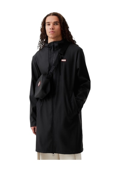 Hunter Hunter Andrea Pu Unisex Siyah Yağmurluk 6000