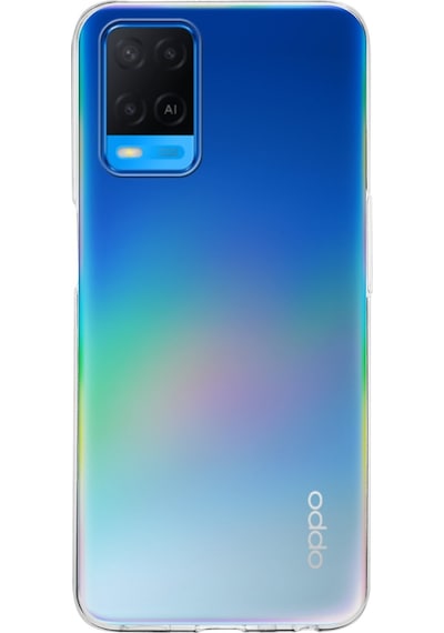 Oppo A54 Kılıf 1mm Süper Silikon Şeffaf Kapak