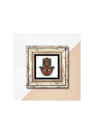 Fatma Ana Eli Hamsa Taş Duvar Tablosu - Çerçeveli Taş Tablo - Dekoratif Duvar Sanatı - Modern Ev Ve Ofis Duvar De Diğer Fatma Ana Eli Hamsa Taş Duvar Tablosu - Çerçeveli Taş Tablo - Dekoratif Duvar Sanatı - Modern Ev Ve Ofis Duvar De Diğer