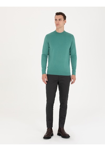 Pierre Cardin Erkek Mint Triko Kazak 50270049-vr090 Mint Yeşili