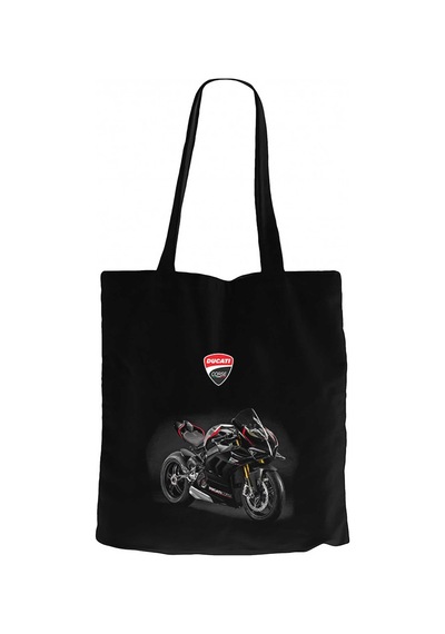 Ducati Panigale V4 SP2.jpg Siyah Kanvas Bez Çanta Siyah