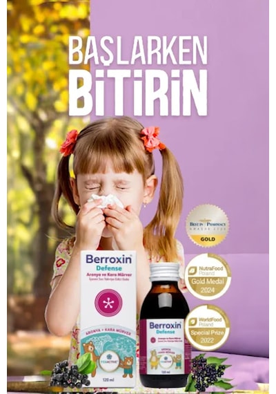 Berroxin Defense Şurup 2 x 120 ML