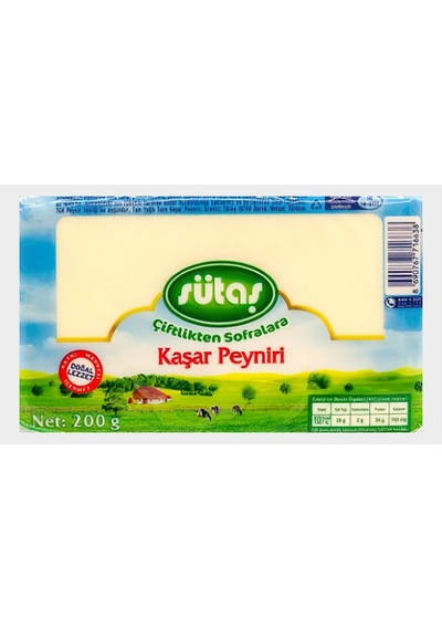 Sütaş Kaşar Peyniri Piknik 200 G X4 Adet