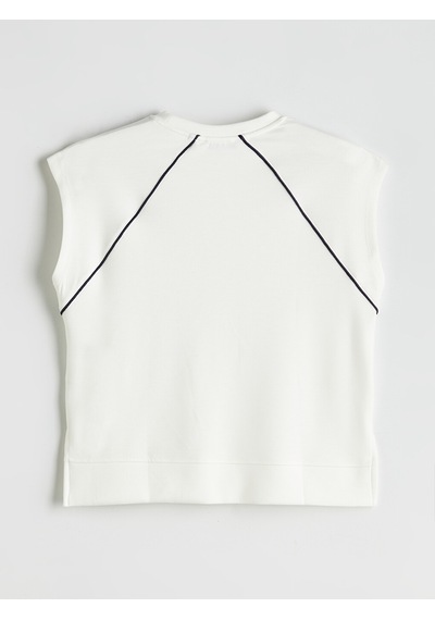 Lcwaıkıkı Classic Beyaz Oversize Soft Touch Kadın Tişört