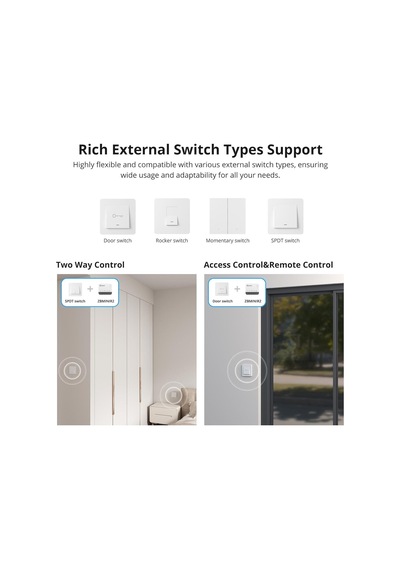 Sonoff Zigbee Mini Akıllı Anahtar, Işık Anahtarı, 2 Yollu Kontrol, Alexa, Google Home Ve Sonoff Hub İle Uyumlu, Zig Diğer Sonoff Zigbee Mini Akıllı Anahtar, Işık Anahtarı, 2 Yollu Kontrol, Alexa, Google Home Ve Sonoff Hub İle Uyumlu, Zig Diğer