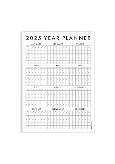 2026 Yıllık Planlayıcı Duvar Takvimi, 2026 Takvim