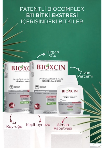 Bioxcin Genesis Kuru Ve Normal Şaçlar İçin Şampuan 3 x 300 ML