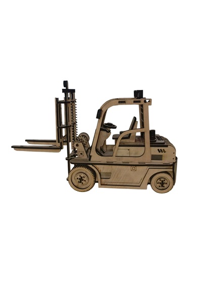Ahşap Forklift Maketi