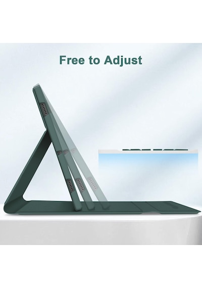 Samsung Uyumlu Galaxy Tab S9 Fe 10.9" Q Türkçe Klavyeli Kılıf Kalem Bölmeli Bluetooth Özellikli Standlı