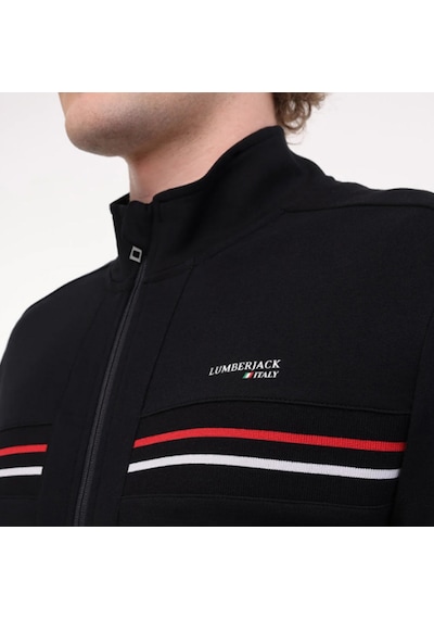 Lumberjack 5M ML ROBERT 18ITL411 5FX Erkek  Siyah Sweatshirt