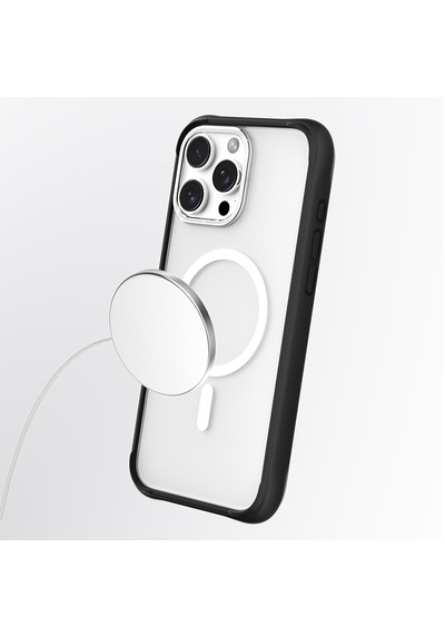 Apple Uyumlu iPhone 16 Pro Max Kılıf Magsafe Airbagli Youngkit Dynamic 2 Serisi Kapak Siyah