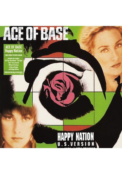 Ace Of Base - Happy Nation Clear Vinyl - Plak
