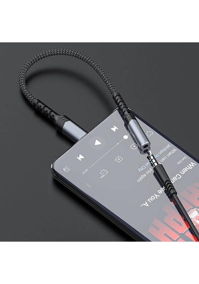 Type-c Den Aux Dönüştürücü Kablo Recci Rds-a25 3.5mm To Type-c Audio Ses Aux Kablo