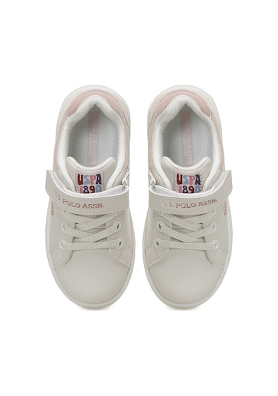 U.s. Polo Assn. Gus Jr 6fx Bej Kız Çocuk Sneaker 000000000102155606 Bej-pudra