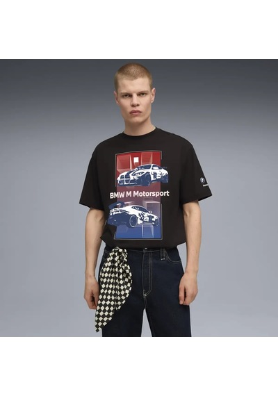 Puma Bmw Mms Block Tee Siyah Erkek T-shirt