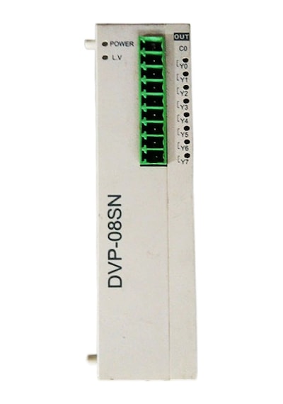 Delta Dvp08sn11r ,çıkış 8-röle Plc Ek Dijital Modül