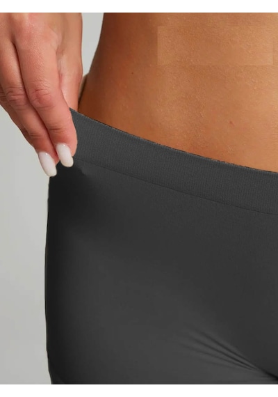 Mistirik Moncorno Model Iz Yapmayan Sıkılaştırıcı Comfort Seamless Spor Boxer Koyu Gri Renk Koyu Gri