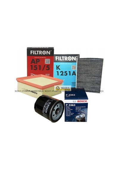 Ford Fiesta 1.0 Gtdi Filtre Bakım Seti (2013-2017)