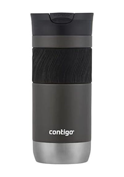 Byron Pro Snapseal Termos Bardak 470ml Antrasit Açık Beyaz