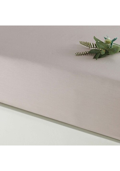 Linens Mix&match Pamuk Saten Tek Kişilik Lastikli Çarşaf Taş