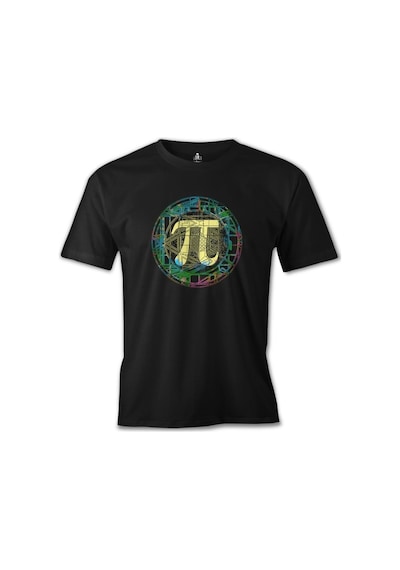 Matematik - Pi 7 Siyah Erkek Tshirt