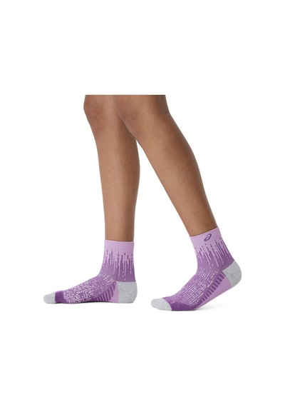 Asics Performance Run Sock Quarter Unisex Krem Koşu Çorabı 3013a980-501 Krem