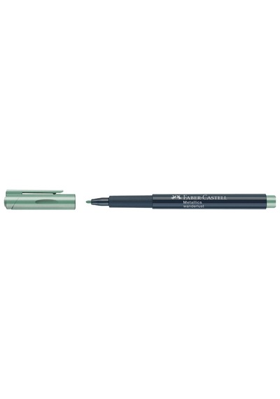Faber-castell Metalik Markör Turkuaz 10lu