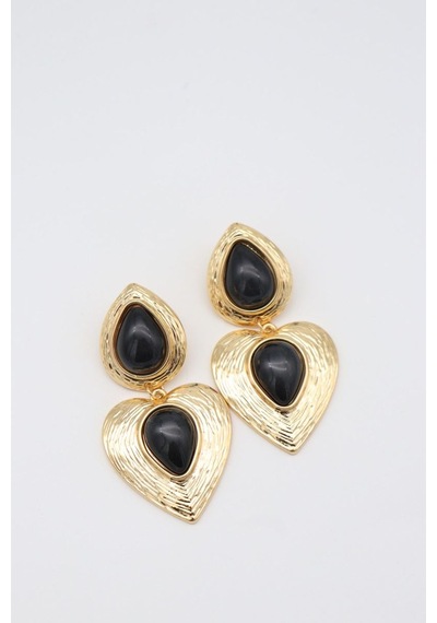 Çelik Küpe 14 K-17183 60mm Çok Renkli